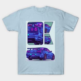 Skyline Gtr R34 T-Shirt